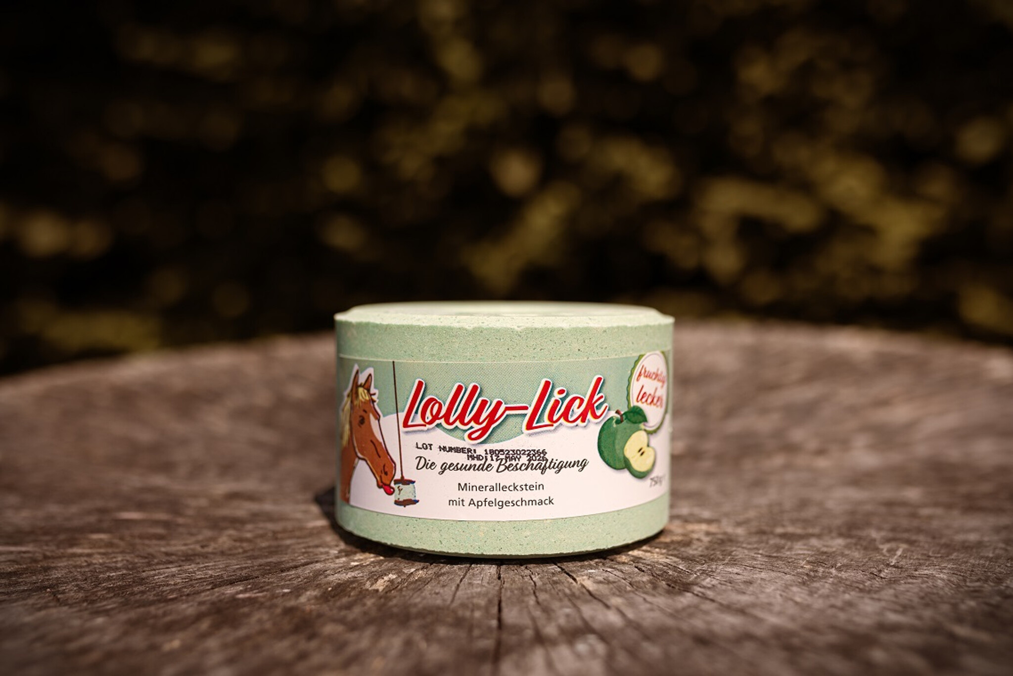 Leckstein Lolly-Lick Apfel 750gr