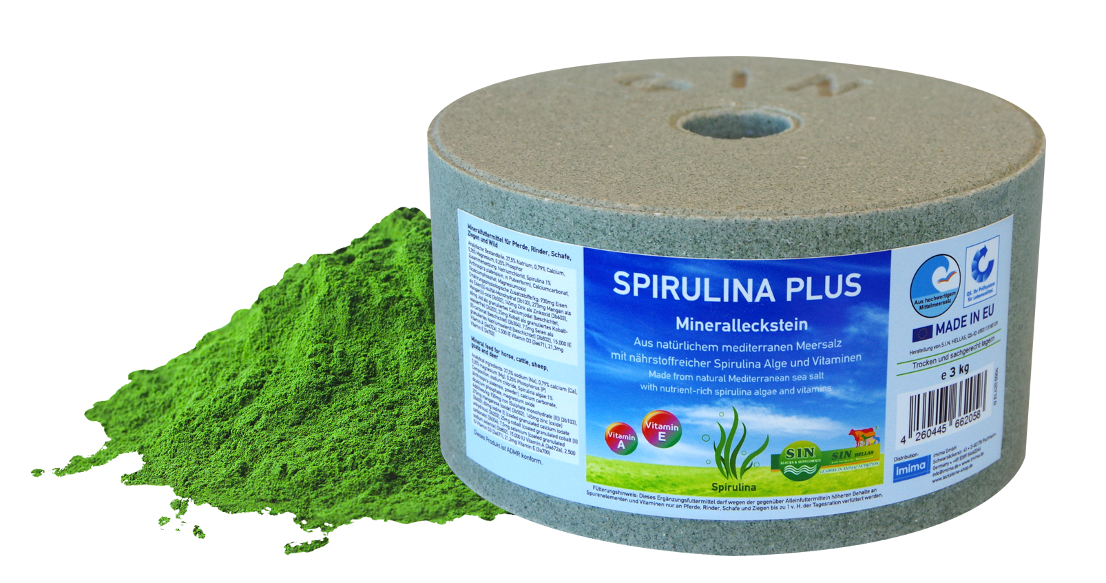 Lick block Spirulina Plus 3kg