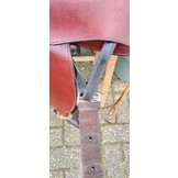 Tweedehands Small Butterfly westernzadel maat standaard burgundy