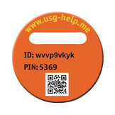 SOS Label von an Körperschutzmitteln