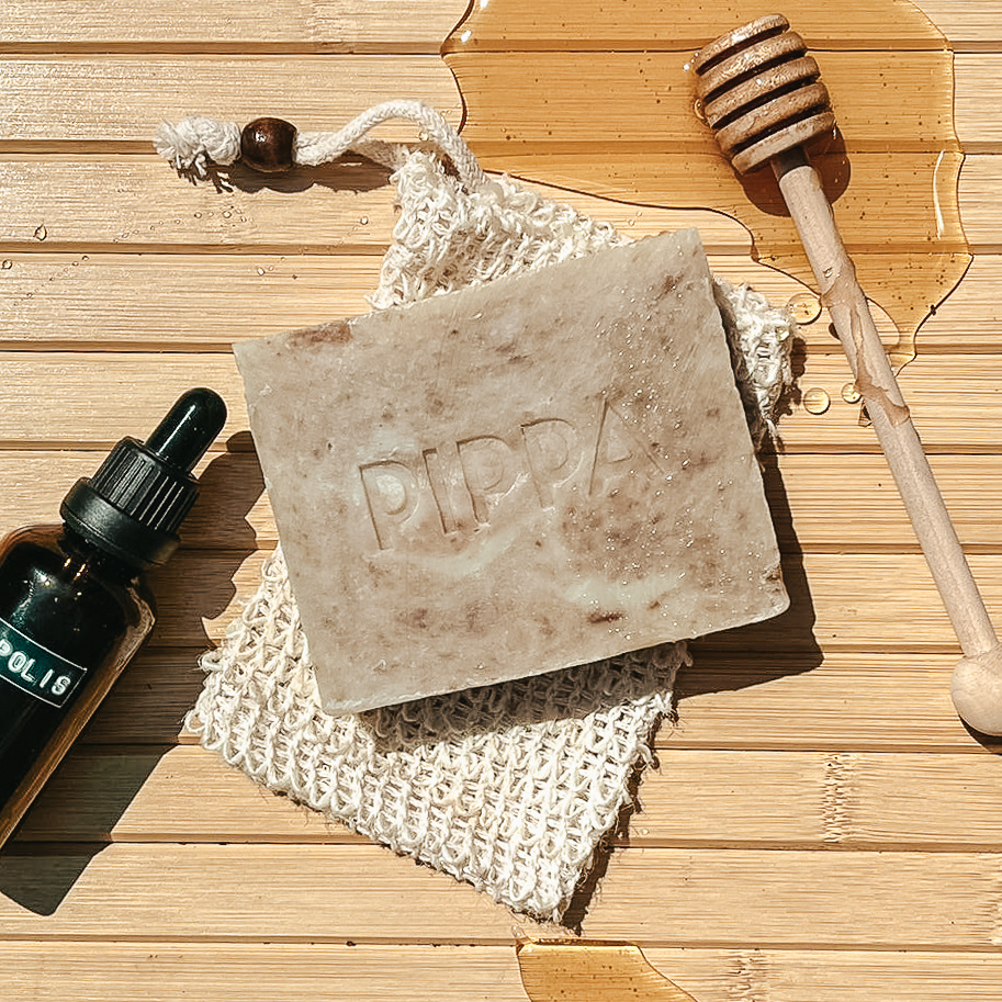 Honing en Propolis shampoobar voor paard en hond