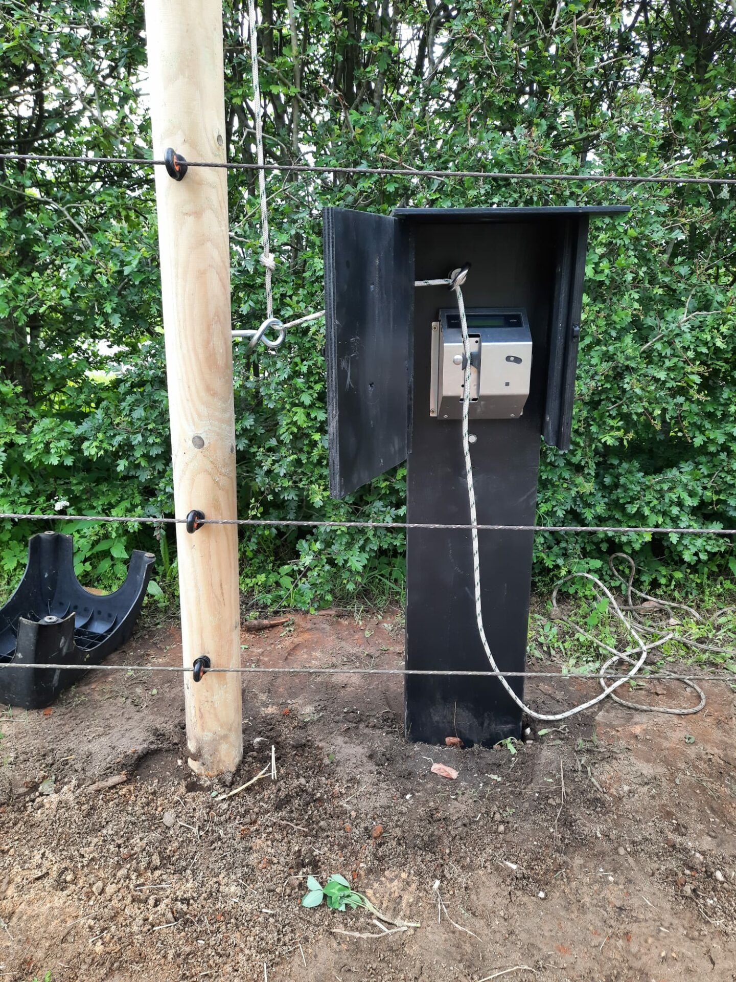 Hayfall automatic hay fall