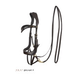 Glory kingekruist bitloos hoofdstel leder