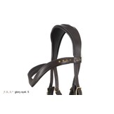 Glory jaw-crossed bitless bridle leather