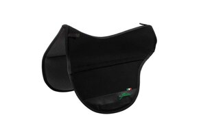 Saddle pad with inlays