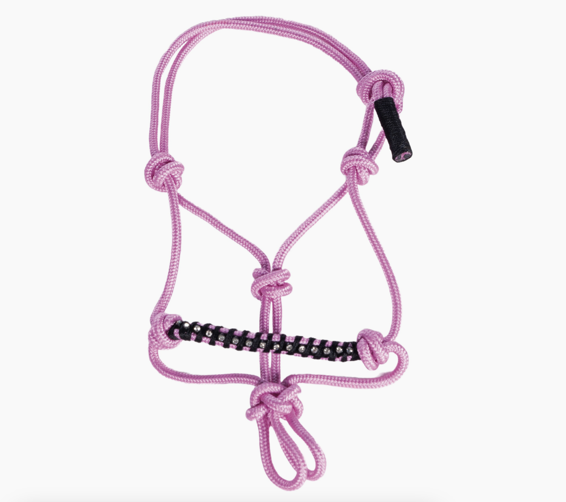 Touwhalster voor Hobby Horsing stokpaardje