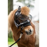Zebra vliegenmasker shetty