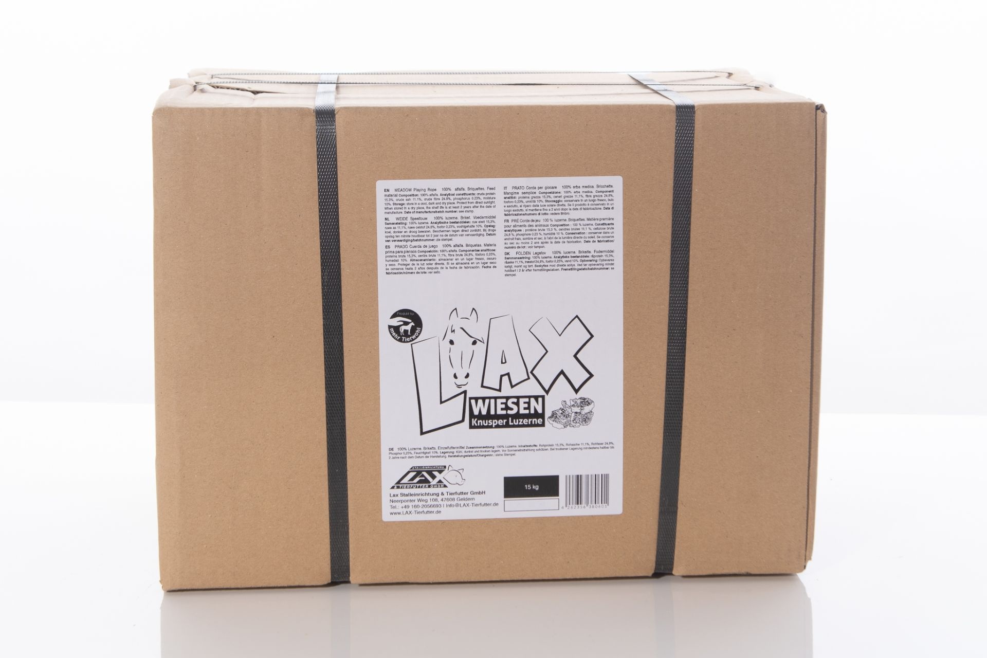 Weide knabbelvlokken luzerne 15kg