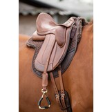 Lamsvel pad DR met inlages zadelvormig merino