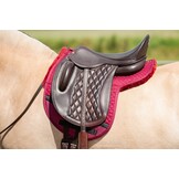 Lamsvel pad DR met inlages zadelvormig merino