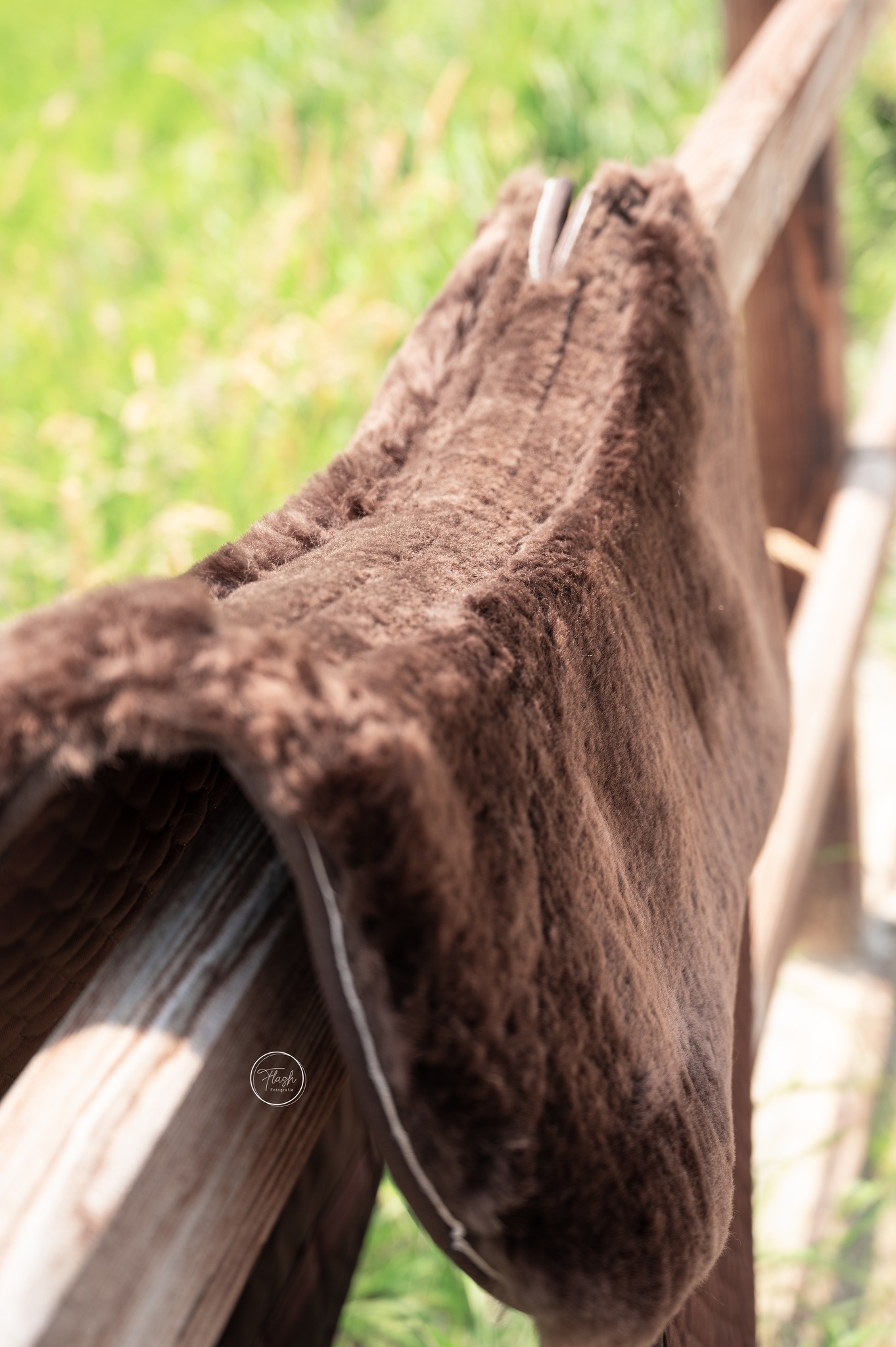 Lammfelle pad DR mit Einlagen Sattelform Merino