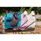 Velvet DR lamsvel pad met inlages merino