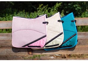 Velvet pad with inlays