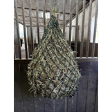 Hay net green glitter 5x5cm