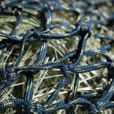 Hay net green glitter 5x5cm