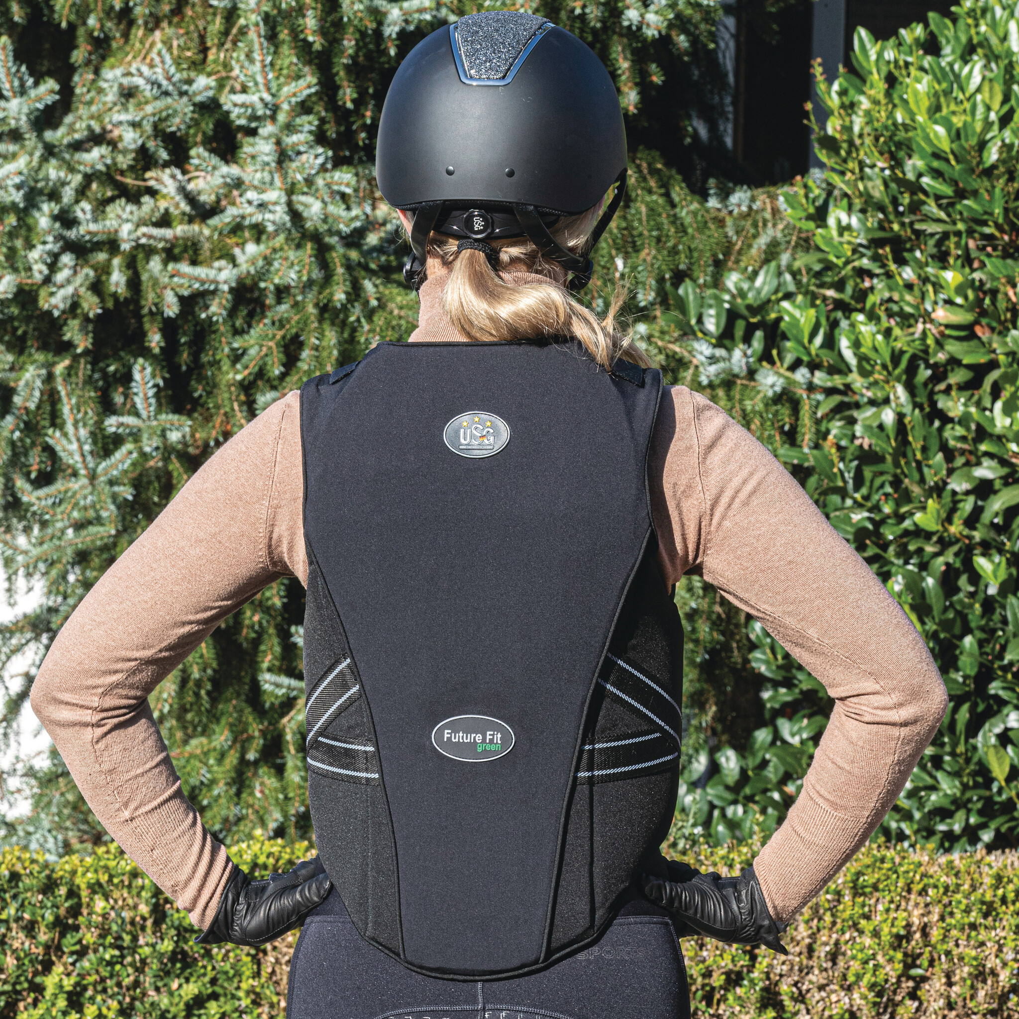 Rugbeschermer Precto Future Fit Green bodyprotector