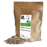 Hawthorn leaves with blossoms for horses