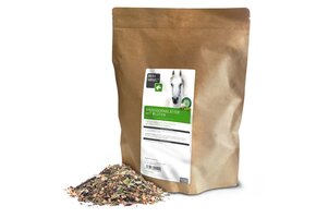 Weißdornblätter Blüten Pferd