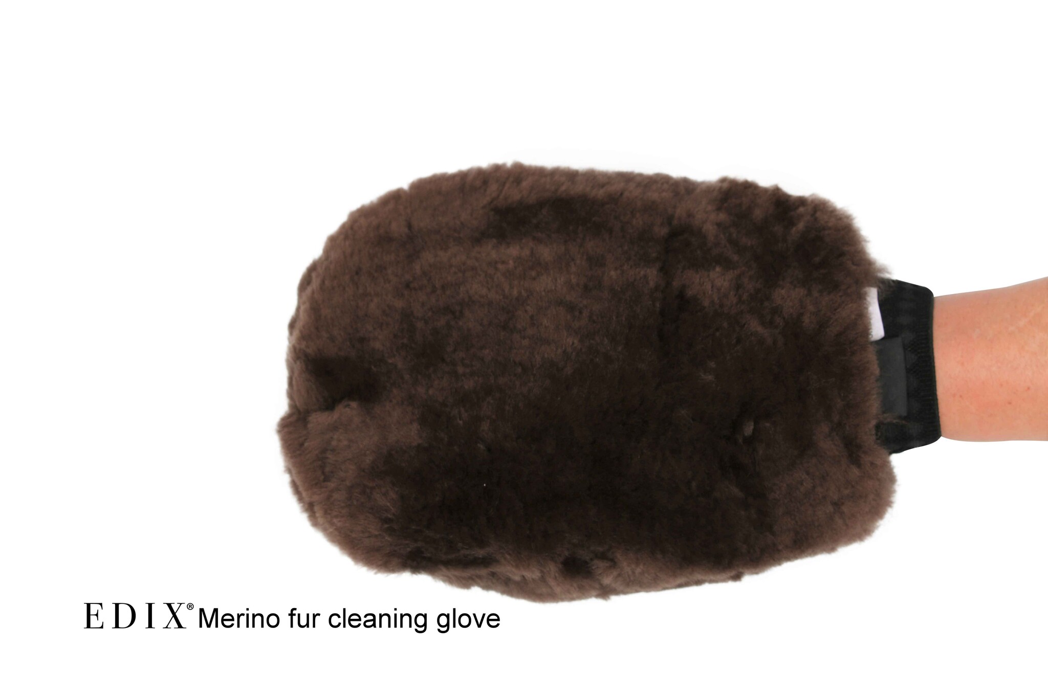 Putzhandschuh Merinowolle