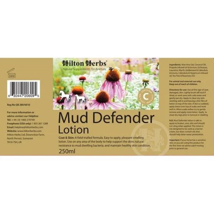 Mud Defender lotion for the wet season