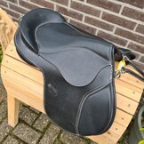 Tweedehands Amigo S boomloos ponyzadel zwart