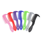 Mane comb with hoof pick