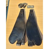 Gebrauchte schwarze Westernfender 75cm mit punzierung