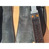 Gebrauchte schwarze Westernfender 75cm mit punzierung