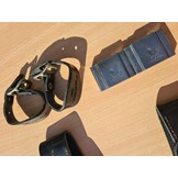 Gebrauchte schwarze Westernfender 75cm mit punzierung