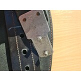 Gebrauchte schwarze Westernfender 75cm mit punzierung