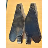 Gebrauchte schwarze Westernfender 75cm mit punzierung