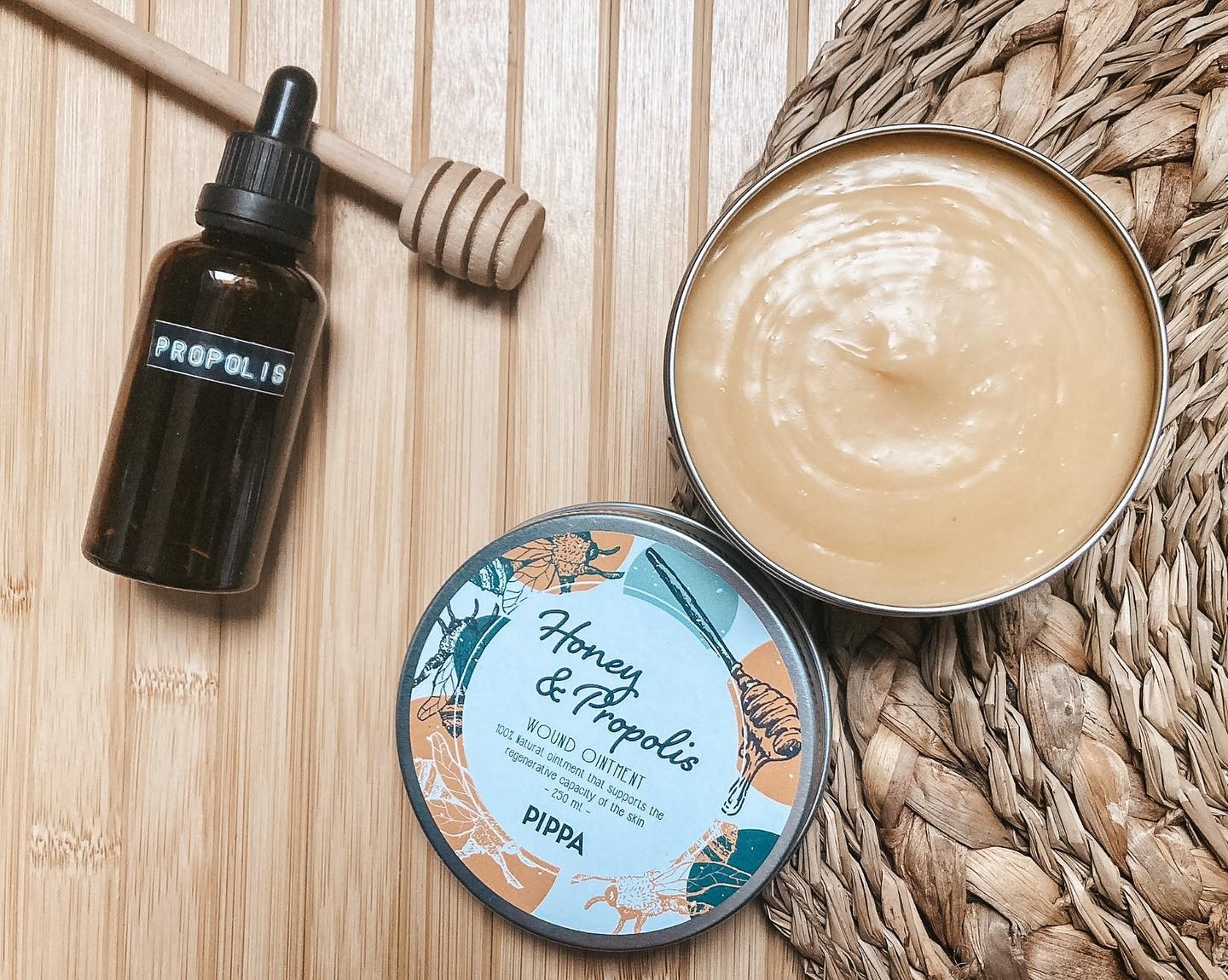 Honey & Propolis honey ointment 30, 100 of 250ml