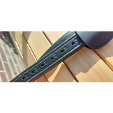 Tweedekans Flexi beugelriemen 125cm inclusief beugelriemhoesjes zwart