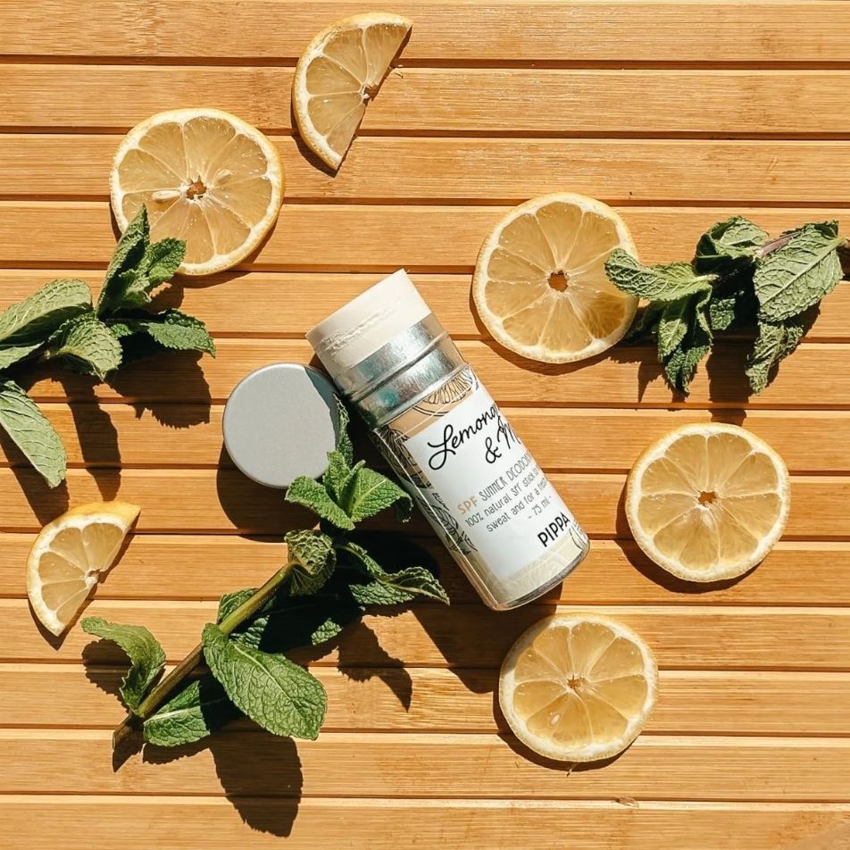 Lemongrass and Mint zomer deodorantstick met SPF 75ml