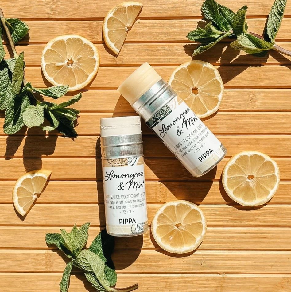Lemongrass and Mint SPF summer deodorant stick 75ml