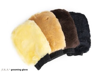 Lamsvel poetshandschoen