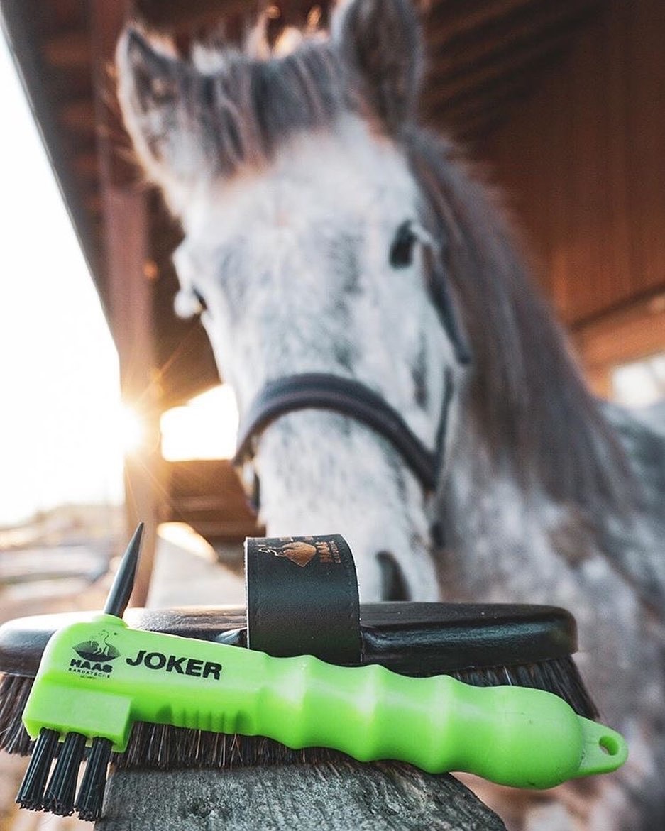 hoof pick Joker made from synthetic material