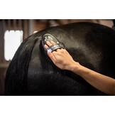 lambskin brush Diva Exlusive for the coat of the horse