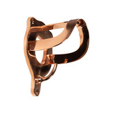 Messing hoofdstelhaak stijlvol