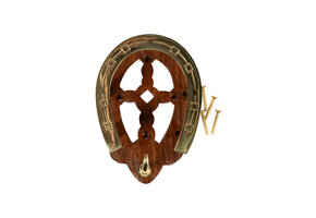 Zaumhaken Hufeisen aus Holz