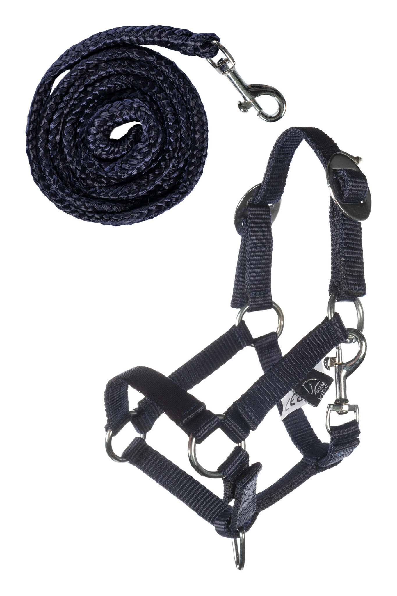 Hobby horsing basic head collar and lead rope