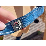 Second hand Anam Cara dog harness M dark blue black grey