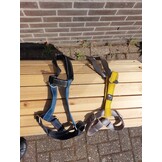 Tweedehands Anam Cara hondentuigje M donkerblauw zwartgrijs