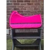 Westernpad lamsvel met inlages zacht