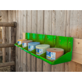 Liksteenhouder groen kunststof