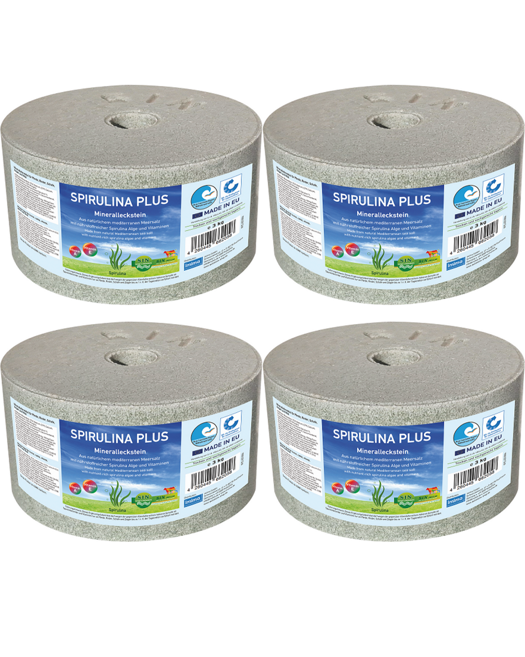 Lick block Spirulina Plus 3kg value pack 4 pieces