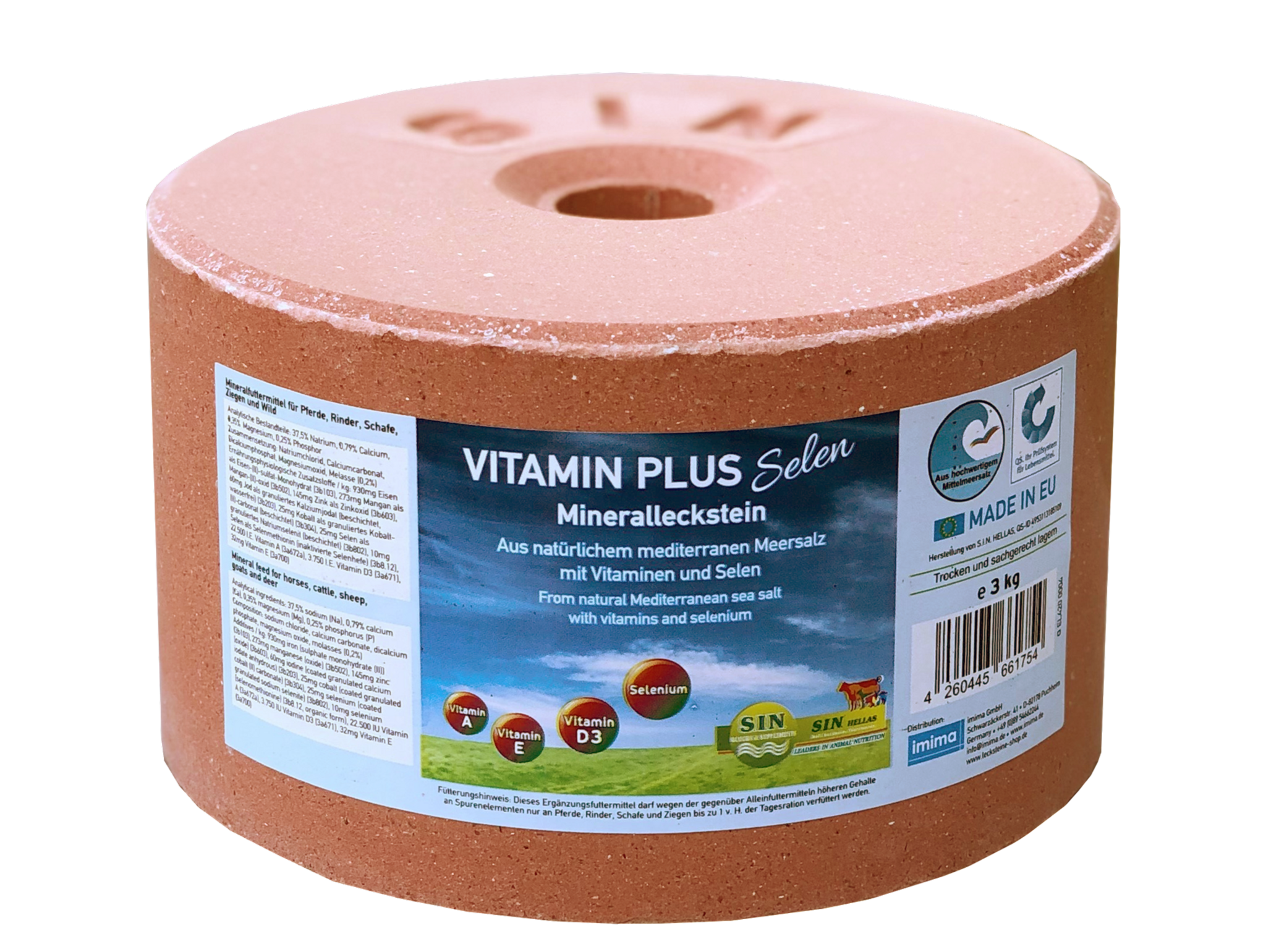 VitaminPlus Selen mineral lick block 3kg value pack 4 pieces