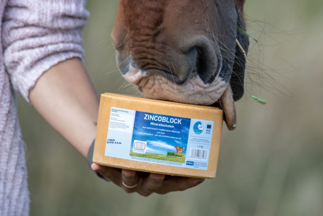 zink  lecken Zincoblock 3kg Pferd Vorteilspack 4 Stück