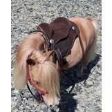 Broncho bareback pad suede