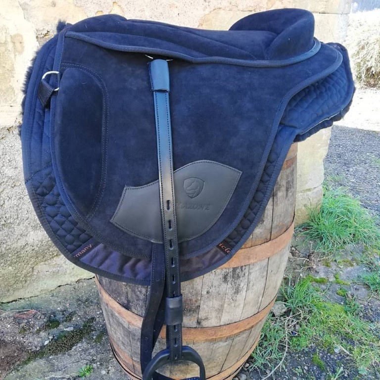 Stirrup leathers mono double T bar